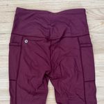 POPFLEX Timeless Crimson Pocket Leggings, Small Purple Photo 6