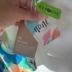 Women's Nani sea floral cascade one piece blue green XL Photo 8