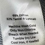 Talbots  Sailor Button Wide Leg Jeans Womens 8P Dark Wash Classic Petite Nautical Photo 5