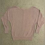 Charlotte Russe Charolette Russe Ribbed Fur Cozy 3/4 Long-Sleeve Top Photo 2