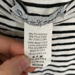 Black and White Striped Maxi Skirt Size M Size M Photo 2