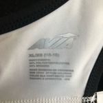 Avia Womens Sports Bra Size XL 16-18 Black & White New Photo 4