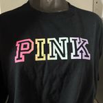 PINK - Victoria's Secret Pink by Victoria secret long sleeve logo t-shirt woman’s size XL Photo 13