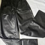 Old Navy  faux leather OG Loose pant size 4 Photo 1