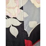 BCBG Maxazria 100% Silk Oriental Kimono Belted Floral Short Sleeve Dress Medium Photo 5