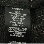 Wow Couture Metallic Cut Out Caged Strappy Mini Dress Bodycon Black Gold L Photo 4