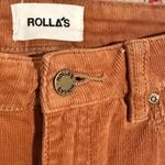 Rolla's EASTCOAST HIGH RISE Vintage Flare Corduroy Pants Tan Brown Pants 25 Photo 8