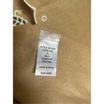 VICI NWT Lennon Eyelet Linen Blend Embroidered Sleeveless Blouse Tan XL Photo 4