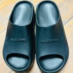All Saints Black Slide Sandals Photo 1