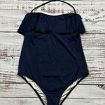 Eberjay Eberjey ruffle halter one piece swimsuit size large Photo 0