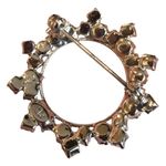 Hobe Rhinestone Wreath Brooch Photo 1