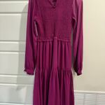 HYFVE Long-Sleeve Midi Dress NWT Sz M Stretch Tiered Lined OOTD TikTok Cocktail Photo 4