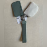Lululemon  Dual Pouch Wristlet - Grey Eucalyptus/Bone Photo 8