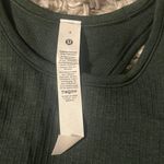 Lululemon Ebb To Street Tank Cropped Legacy Green Size 4 Photo 6