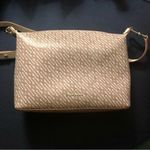 Cole Haan Monogram Coated Canvas Crossbody Bag Grand Series Neutrals White Tan Photo 4