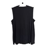Eileen Fisher  Tank Top Womens M Black System Viscose Jersey Slim Scoop Neck Photo 1