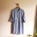 Tuckernuck New  Blue Stripe Royal Shirt Dress Size XL Photo 5