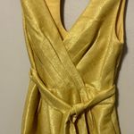 Anthropologie  BHDLN There Is Only‎ You and Me Gold bridesmaids dress Size 0 Photo 2