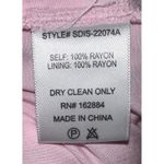 Isabelle's Closet Naomi Romper Pink White Daisy Print Small Floral Feminine EUC Photo 7