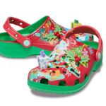 Crocs Holidays Xmas Christmas Clogs Mules Sandals Shoes New Photo 0