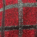 Adorable Plaid Christmas jacket/blazer petite 6 Red Size 6P Photo 15