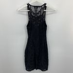 Lovers + Friends Size Sm Dress Wild At Heart Little Black Lace Bodycon Women’s Photo 9