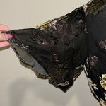 ASTR  the label women’s medium Eliza floral surplice burnout bodysuit‎ Photo 3