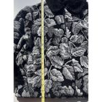 Vintage Duffel Outdoor Faux Fur Jacket Coat Black mid length Sz Small Black USA Photo 2