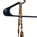 Vix Women’s M Lassi Lyssa Crossover Mini Dress Cheetah Animal Print Mobwife New Brown Size M Photo 6