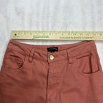 Originality Women's Pink Cargo Pants Size Small Straight Leg Cotton High Rise Photo 9