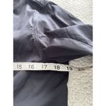 Madewell $138 Seamed Long-Sleeve Mini Shirtdress in Poplin Black Size 8 NV025 Photo 12