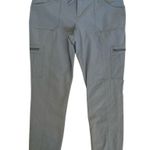 Kuhl  Horizn Gray Cargo Hiking Pants Rip Stop Fabric Size 14 Short Photo 2