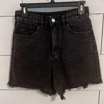 Amazon Black Cutoff 5” Mom Shorts. Size Small. Photo 1
