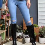 knee high boots Black Size 7.5 Photo 0