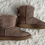 UGG Mini Bailey Bow II Shimmer Boots Size 6 Photo 3