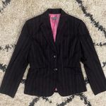 Ann Taylor Brown Pinstriped Blazer/Pant Set Photo 1