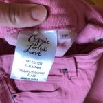 Cosmic Blue Love NWT Flamingo Pink Cropped Jeans Size 29P Photo 8