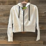 Gauge81 Cropped White Edison Hood Black Accent Size Small NWT Photo 3