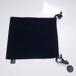 Fenty Black Velvet Drawstring Ribbon Bag Photo 3