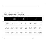 Calvin Klein Womens Blazer Jacket XS Pinstripe Career Work Wear Office Business Photo 13