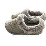 Skechers BOBS from  Women's Keepsakes Delight Slipper Cable Knit Gray Sz. 7M Photo 0