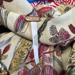 Free People  Hummingbird Tiered Tank Top Size Large - Cream and Red Photo 6