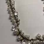 Chloe + Isabel Signed Costume Necklace Chain Faux Pearl Beaded Adjustable Length Photo 11