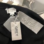 Jason Wu  Grey long sleeve black wool midi dress Photo 10