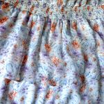 1. State State Women’s Mock Neck Tiered Smocked Floral Flutter Sleeve Mini Dress M Photo 2