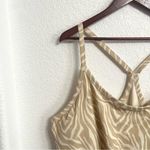 Old Navy Womens Bodysuit Powerchill Zebra Tan White Racerback Plus Size 4X Photo 4