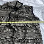 Mustard Seed  Kimono Poncho Womens Large/XL Aztec Tribal Open Front w/Sleeves Photo 5