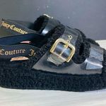 Juicy Couture  Slippers  JC-Griffin Women’s Black SZ 8 Faux Fur Photo 6