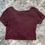 American Eagle lightly worn self cropped tee Photo 1