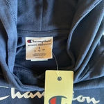Champion Navy Blue Women’s Lightweight Hooded Sweatshirt Hoodie Photo 7